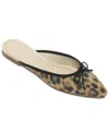 Kenneth Cole New York Women's Nora Pointed Toe Mule In Leopard Suede