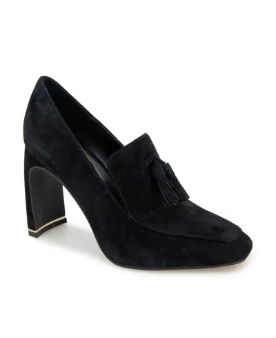 Kenneth Cole New York Women's Nova Slip On Loafers In Black Suede