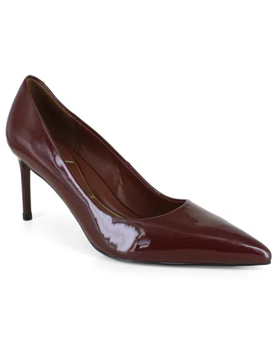 Kenneth Cole New York Women's Perfect Slip-on Pumps In Hot Cocoa Patent