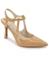 Kenneth Cole New York Romi Slingback Pump In Camel Patent