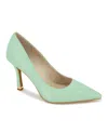 Kenneth Cole New York Women's Romi Pumps In Mint- Leather