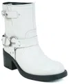 Kenneth Cole New York Women's Stride Block Heel Bootie In Whitecap