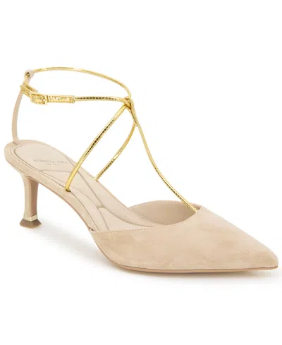 Kenneth Cole New York Women's Umi T-strap Pumps In Buff Suede