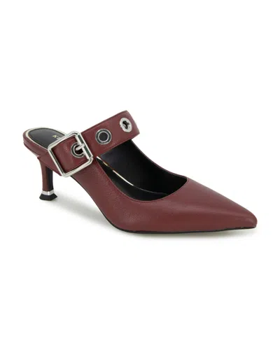 Kenneth Cole New York Women's Urma Mule In Rio Red Leather