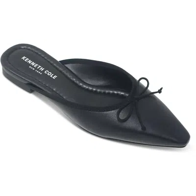 Kenneth Cole New York Womens Bow Leather Mules