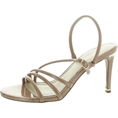 Kenneth Cole New York Womens Strappy Round Toe Heels In Multi