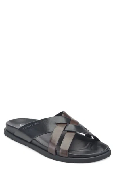 Kenneth Cole New York Wooper Slide Sandal In Black