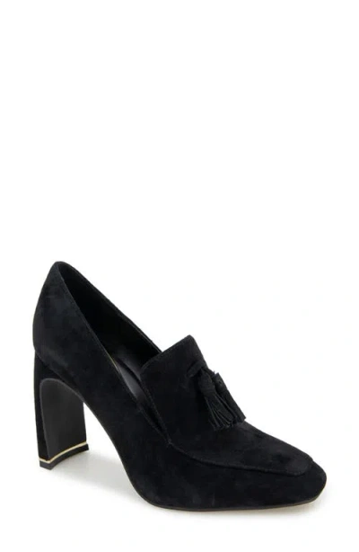 Kenneth Cole Nova Pump In Black Suede