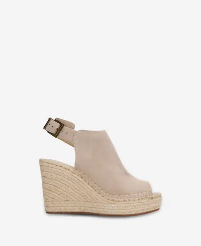Kenneth Cole Olivia Wedge Espadrille Sandal In Brown