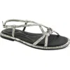 Kenneth Cole Paria Flat Slingback Sandal In Multi