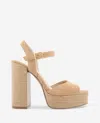 Kenneth Cole Parton Ankle Strap Platform Sandal In Pink
