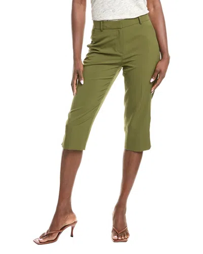 Kenneth Cole Pedal Pusher Trouser In Green