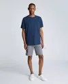 Kenneth Cole Performance Tech Short Pant In Heather,grey