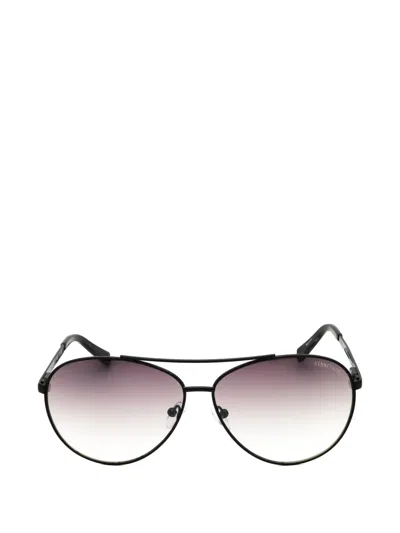 Kenneth Cole Pilot-frame Sunglasses In Black