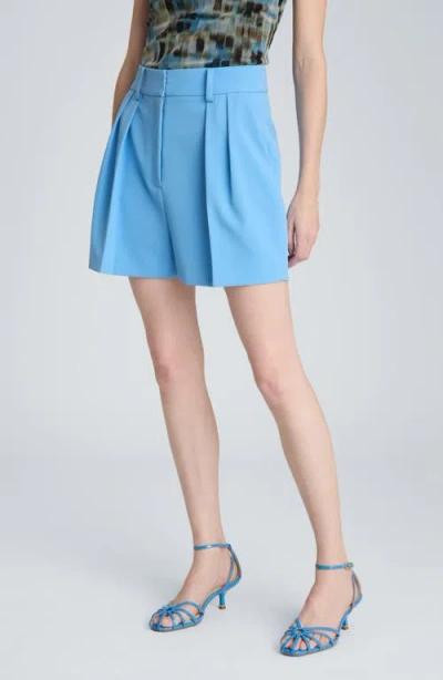 Kenneth Cole Pleated Shorts In Multi