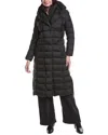 Kenneth Cole Puffer Coat In Black