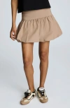 Kenneth Cole Pull-on Bubble Hem Mini Skirt