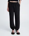 Kenneth Cole Pull On Drawstring Jogger Pant In Black