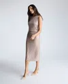 Kenneth Cole Pull-on Sequin Midi Skirt In Multicolor