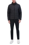 Kenneth Cole Quilted Puffer In Black