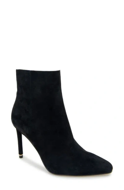 Kenneth Cole Quincy Bootie In Black Suede
