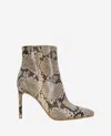 Kenneth Cole Quincy Bootie In Taupe Snake