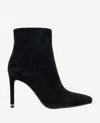 Kenneth Cole Quincy Bootie In Black Suede