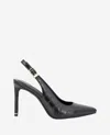 Kenneth Cole Quinnly Slingback Pump In Black Croco