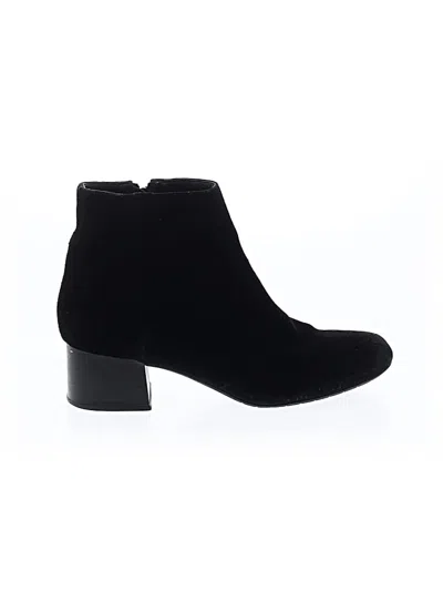 Pre-owned Kenneth Cole Reaction Ankle Boots In Black