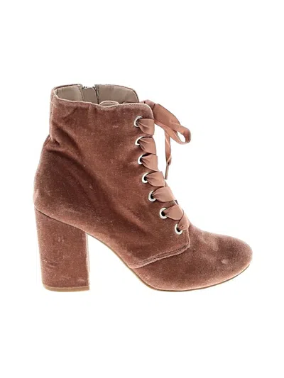Pre-owned Kenneth Cole Reaction Ankle Boots In Brown