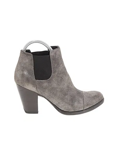Pre-owned Kenneth Cole Reaction Ankle Boots In Gray