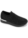 Kenneth Cole Reaction Cameron Jewel Womens Lifestyle Jogger Casual And Fashion Sneakers In Black