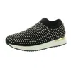 Kenneth Cole Reaction Cameron Stud Womens Studded Knit Slip-on Sneakers In Multi