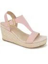 KENNETH COLE REACTION CARD WOMENS OPEN TOE T-STRAP ESPADRILLES