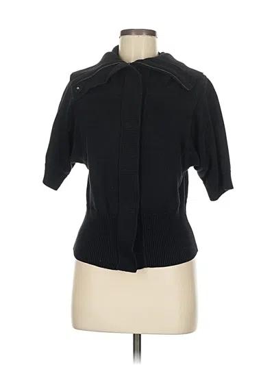 Pre-owned Kenneth Cole Reaction Cardigan Sweater In Black