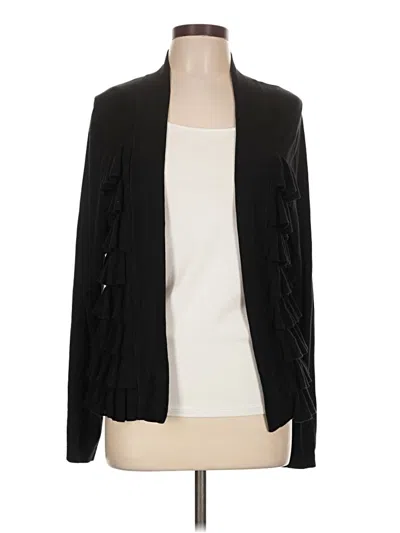 Pre-owned Kenneth Cole Reaction Cardigan Sweater In Black