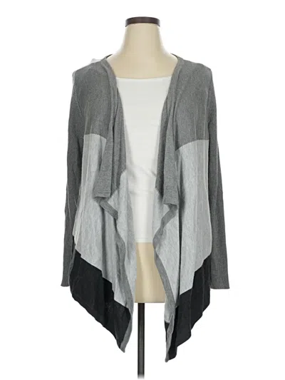Pre-owned Kenneth Cole Reaction Cardigan Sweater In Gray