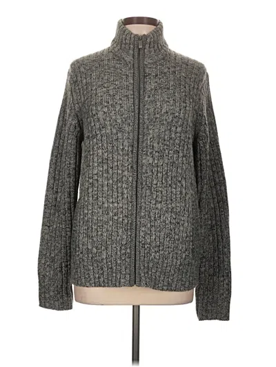 Pre-owned Kenneth Cole Reaction Cardigan Sweater In Gray