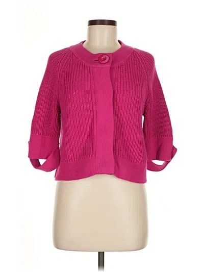 Pre-owned Kenneth Cole Reaction Cardigan Sweater In Pink