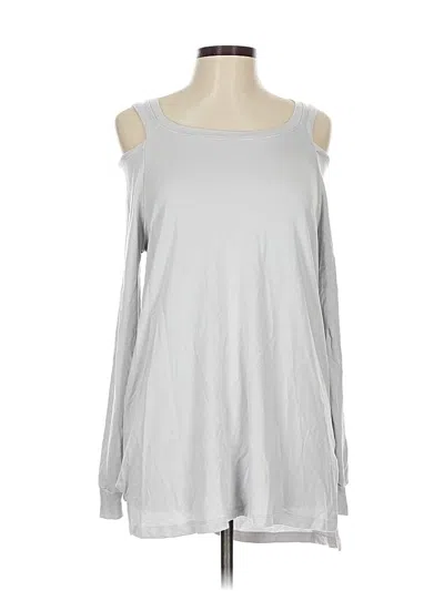 Pre-owned Kenneth Cole Reaction Cardigan Sweater In Silver