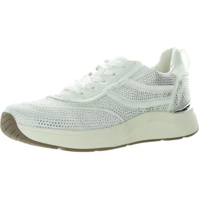 Kenneth Cole Reaction Claire Womens Lace-up Manmade Casual And Fashion Sneakers In White