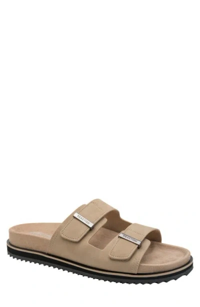 Kenneth Cole Reaction Cosmo Slide Sandal In Brown