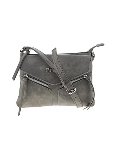 Pre-owned Kenneth Cole Reaction Crossbody Bag In Gray