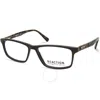 Kenneth Cole Reaction Demo Rectangular Men's Eyeglasses Kc0886 001 55