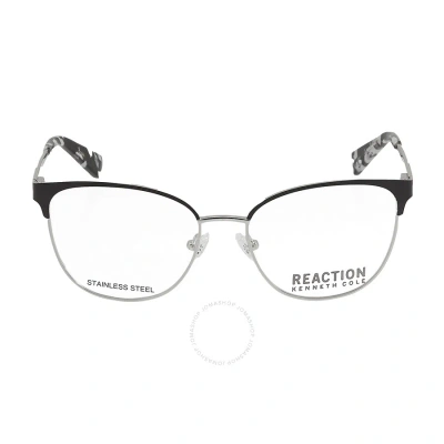 Kenneth Cole Reaction Demo Round Ladies Eyeglasses Kc0877 002 53 In Black