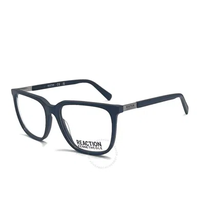 Kenneth Cole Reaction Demo Square Men's Eyeglasses Kc0966 002 55