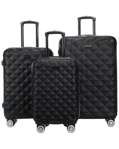 Kenneth Cole Reaction Diamond Tower 3pc Set In Black