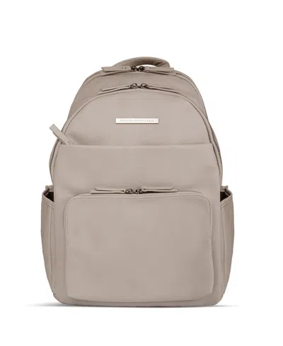 Kenneth Cole Reaction Double Compartment Faux Leather Marley Women's Backpack In Brown