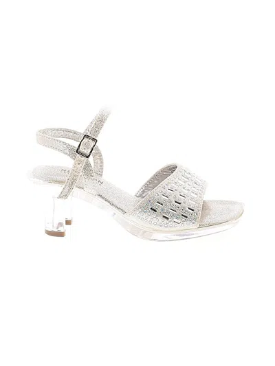 Pre-owned Kenneth Cole Reaction Kids' Dress Shoes In Silver