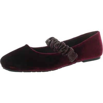 Kenneth Cole Reaction Elema Jewel Womens Embellished Manmade Mary Janes In White